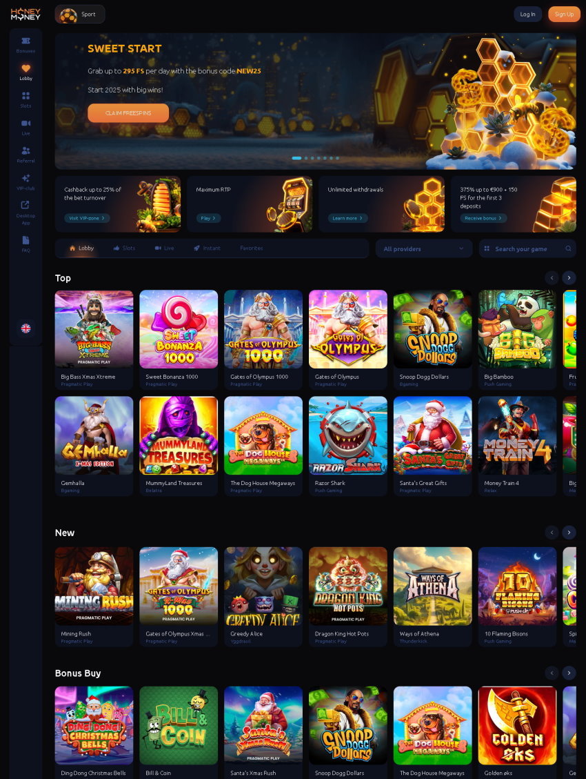 Honey Money Casino